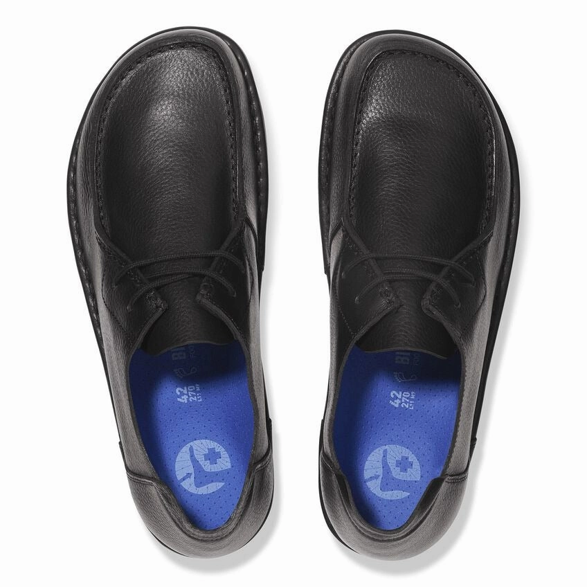 Utti Lace Up | Leather | Black Modern Smart