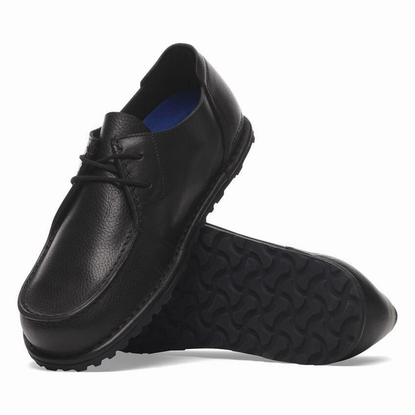 Utti Lace Up | Leather | Black Chic Comfort