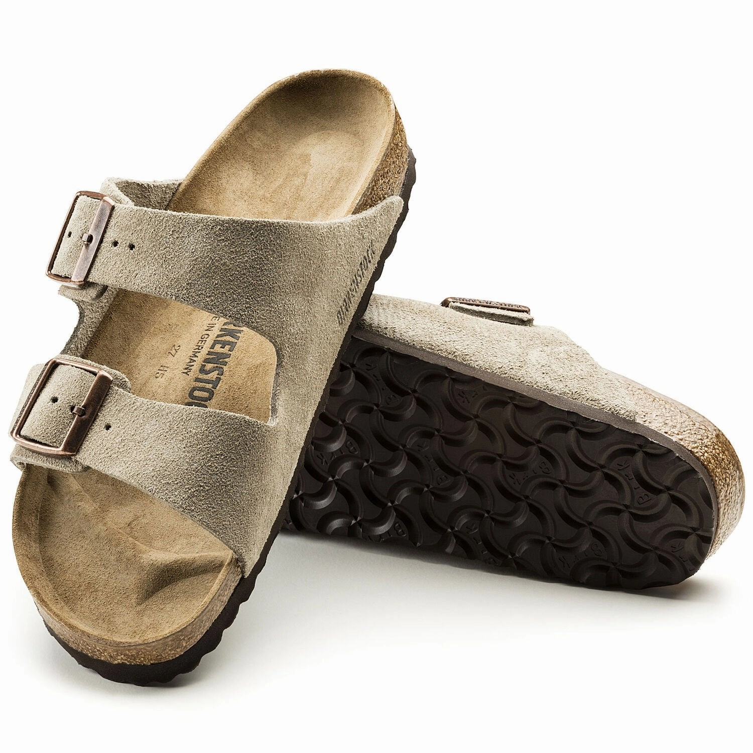 Arizona | Suede | Taupe Smart Casual Shoes