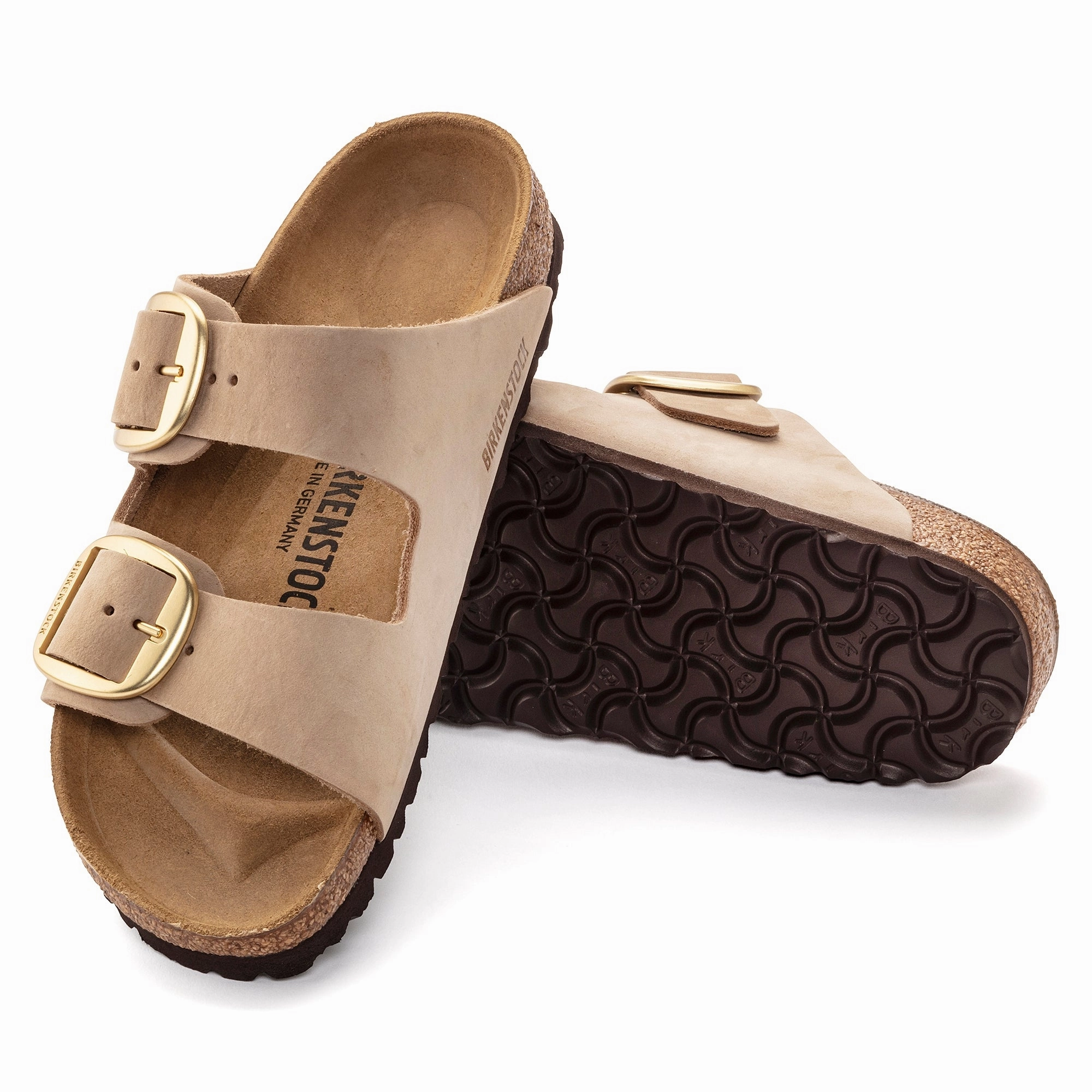 Arizona Big Buckle | Nubuck | Sandcastle Dressy Wear