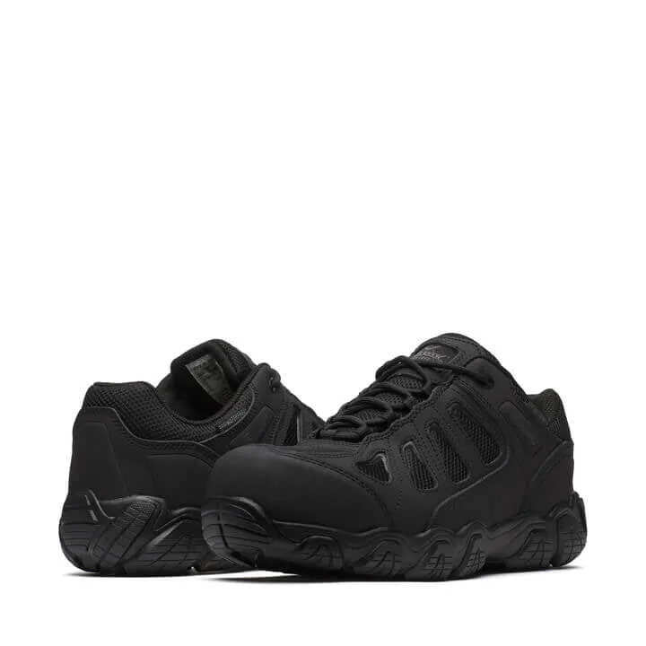 Milan Shine Work Terrain Thorogood Crosstrex Black BBP Waterproof Composite Toe Oxford Hiker Work Shoes 804-6493