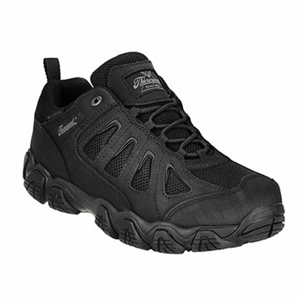Thorogood Crosstrex Black BBP Waterproof Composite Toe Oxford Hiker Work Shoes 804-6493 Horse Riding Smooth Form