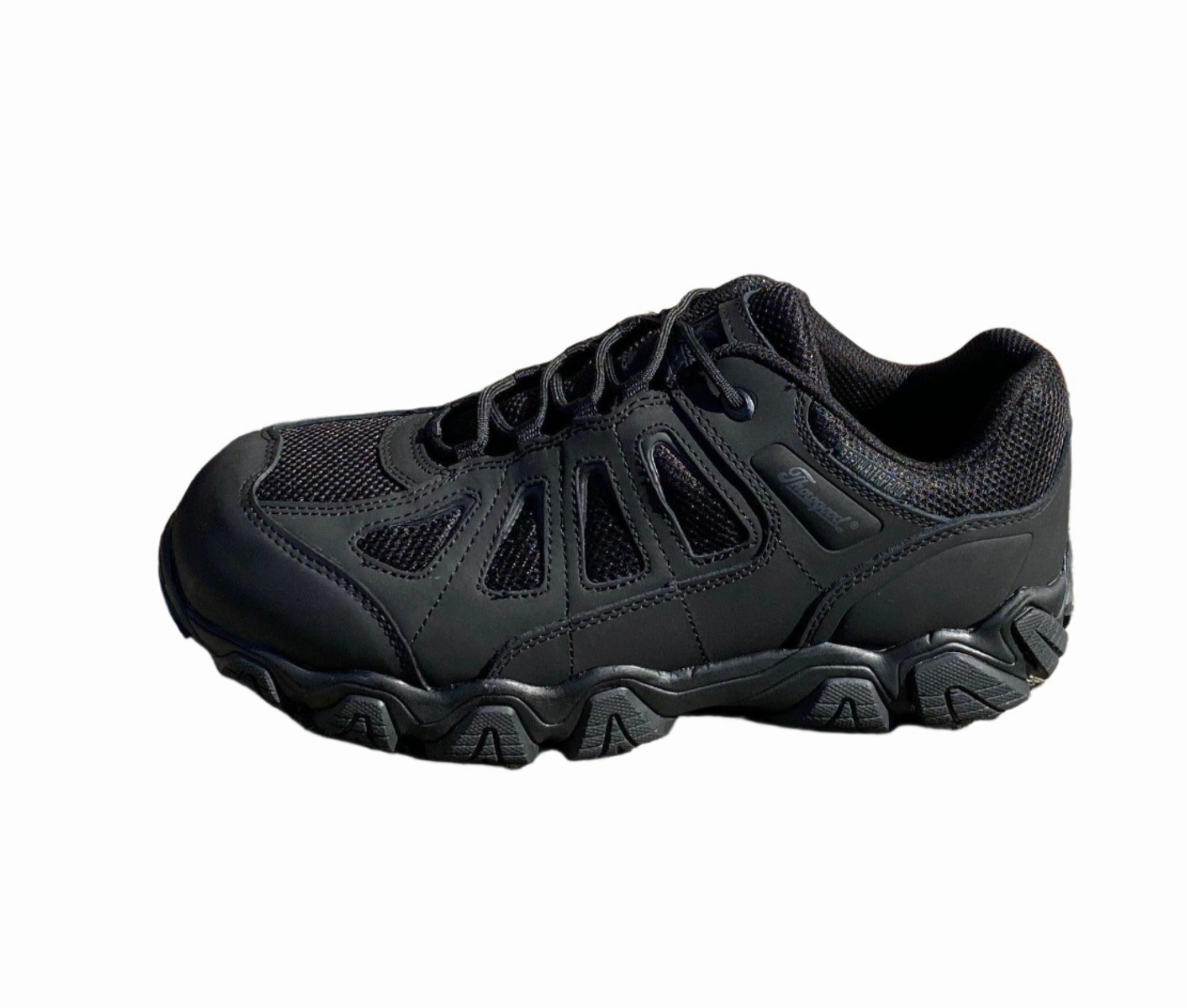 Comfortable Feeling Thorogood Crosstrex Black BBP Waterproof Composite Toe Oxford Hiker Work Shoes 804-6493