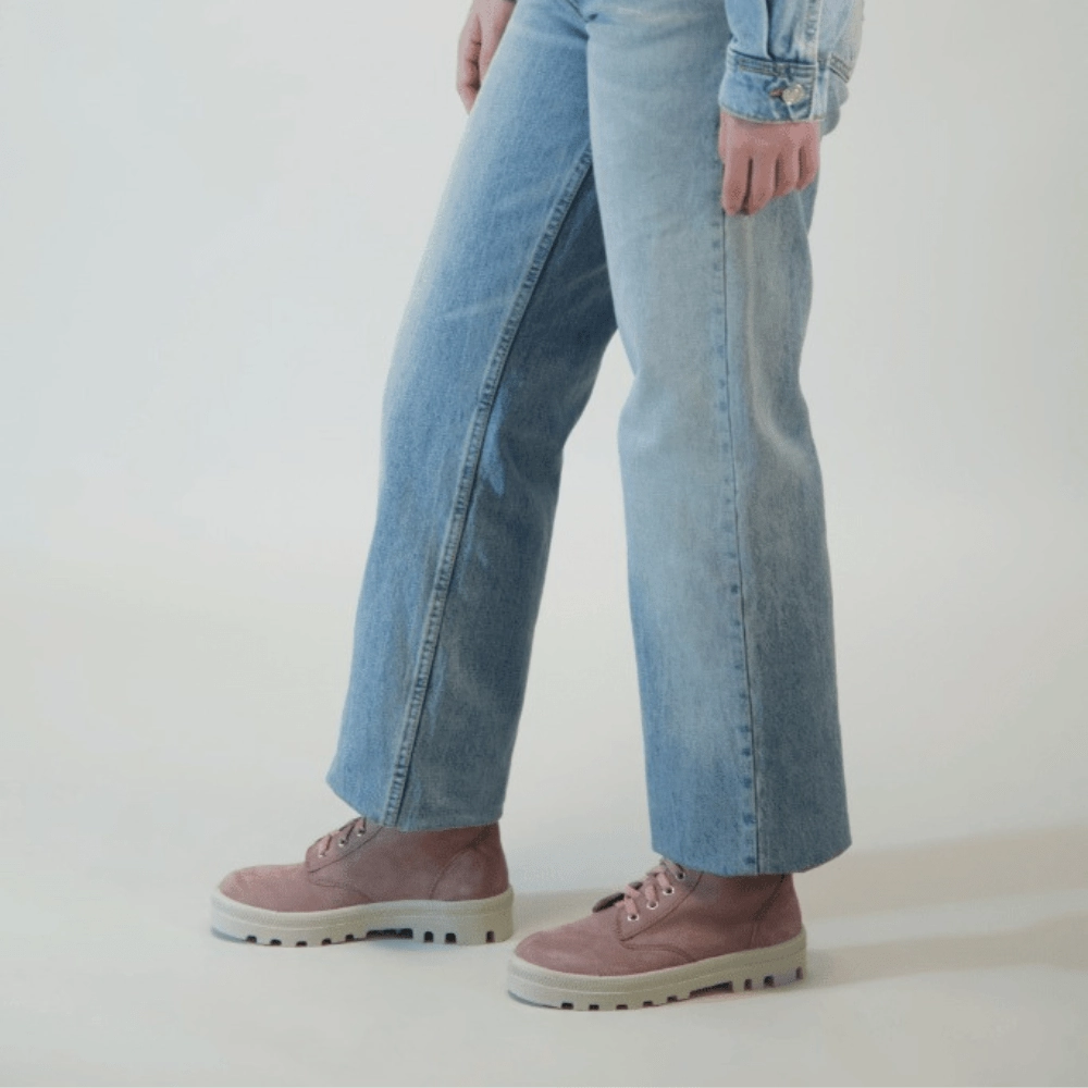 Vintage Mood Clean Step Canoe | Nubuck | Mauve