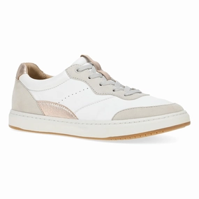 Street Edge Josey | Nappa Leather | White/Rose Gold