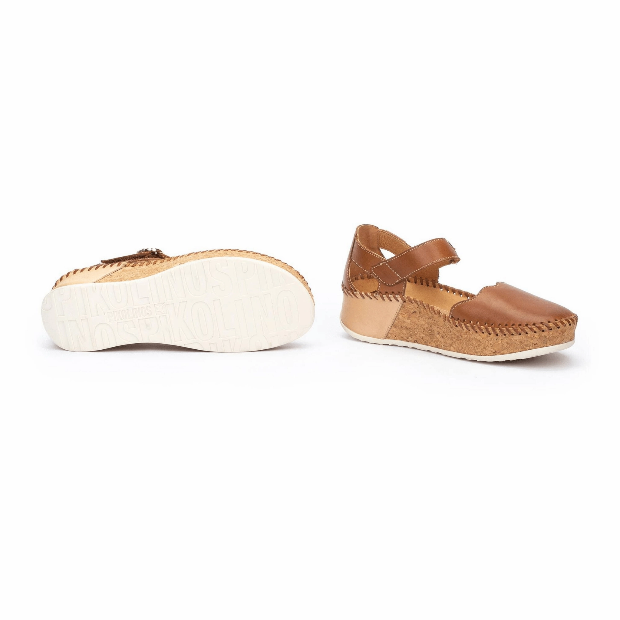 Marina Mary Jane | Leather | Brandy Comfort Wedge Hot Day