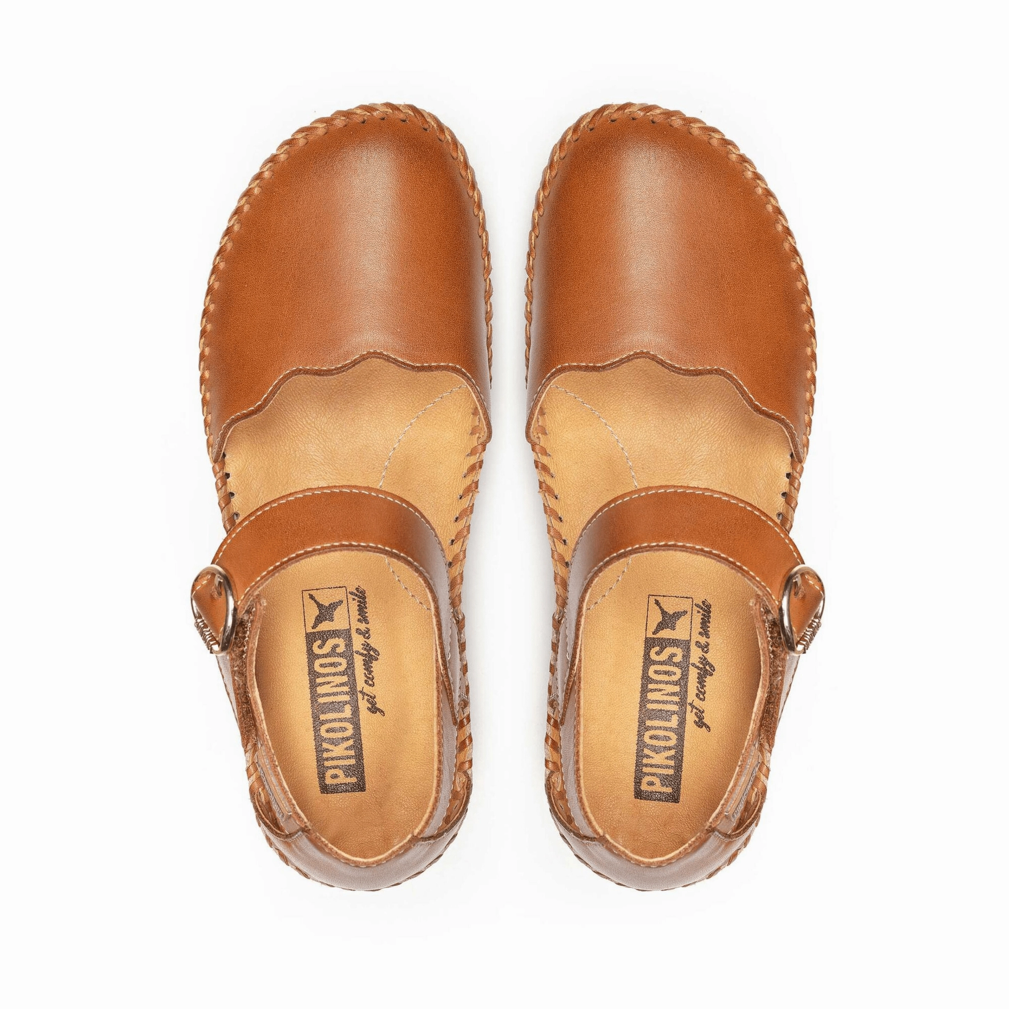Beach Vibe Marina Mary Jane | Leather | Brandy