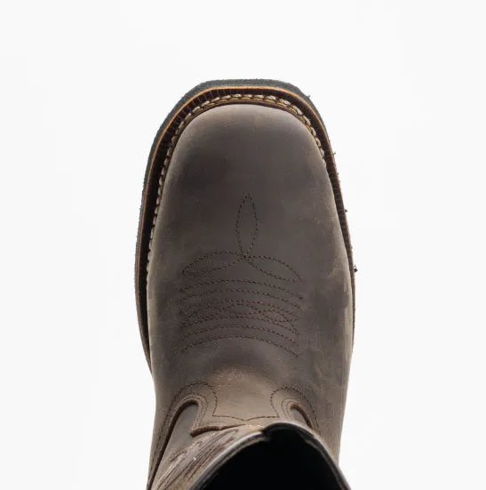 Easy Wear Anti microbial Thorogood Men's Brown Crazy Horse Leather Waterproof Western Work Boot 814-4337