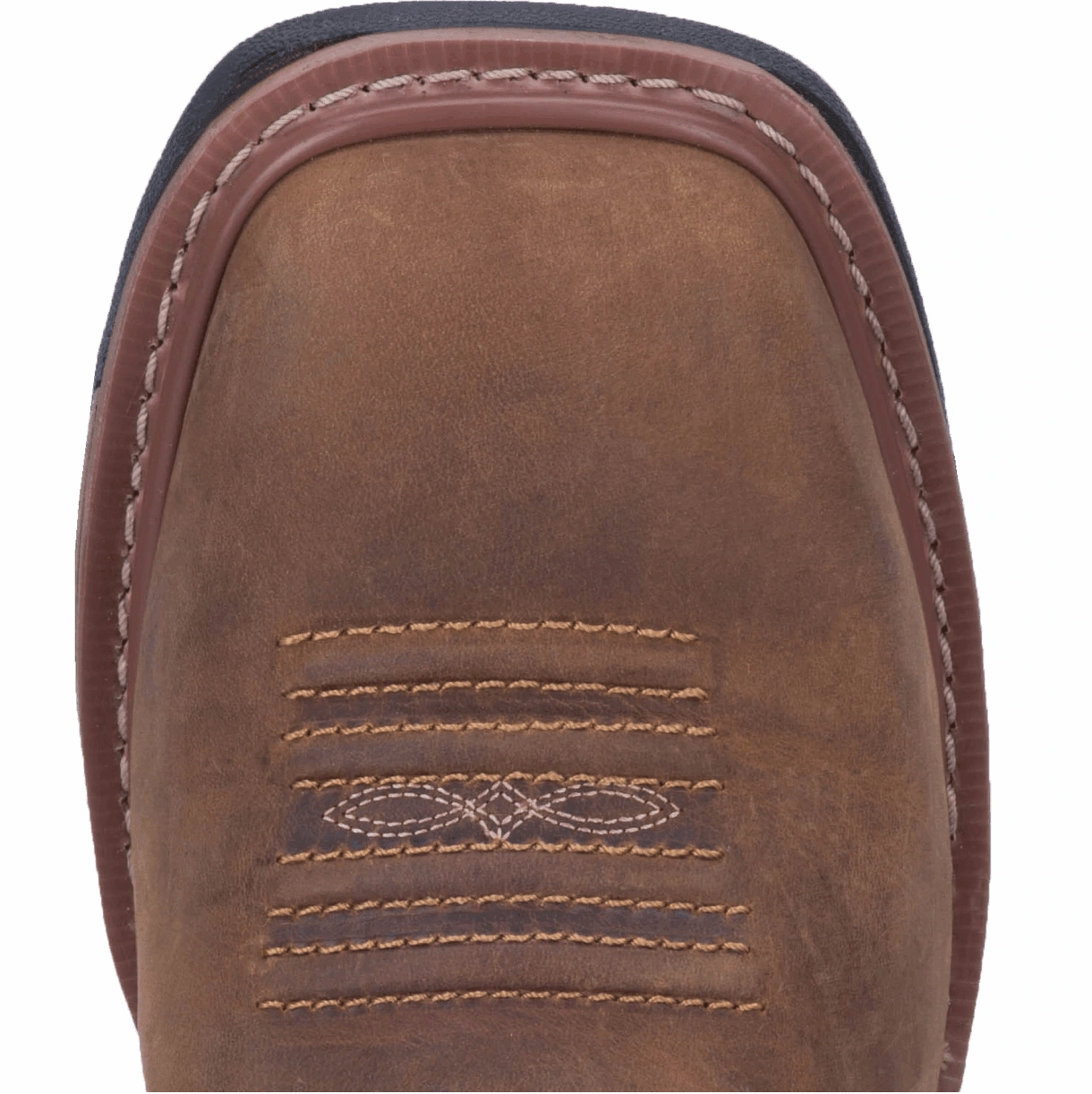 Comfortable Style Dan Post Men's Brown Leather Blayde Waterproof Cowboy Work Boots DP69402