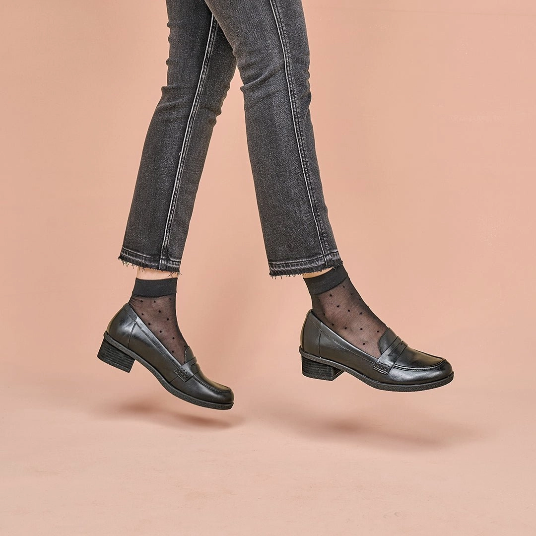 Danica | Waterproof Burnished | Black Breathable Upper