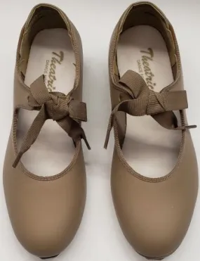 Yazmine -- Women's Economy Tap Oxford -- Tan Ice Guard