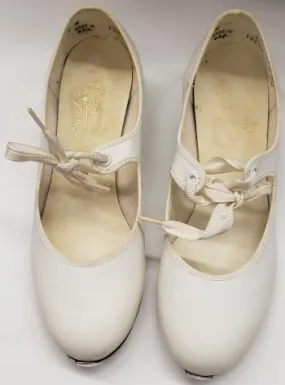 Yeimy -- Women's Economy Tap Oxford -- White Work Life Anti Odor