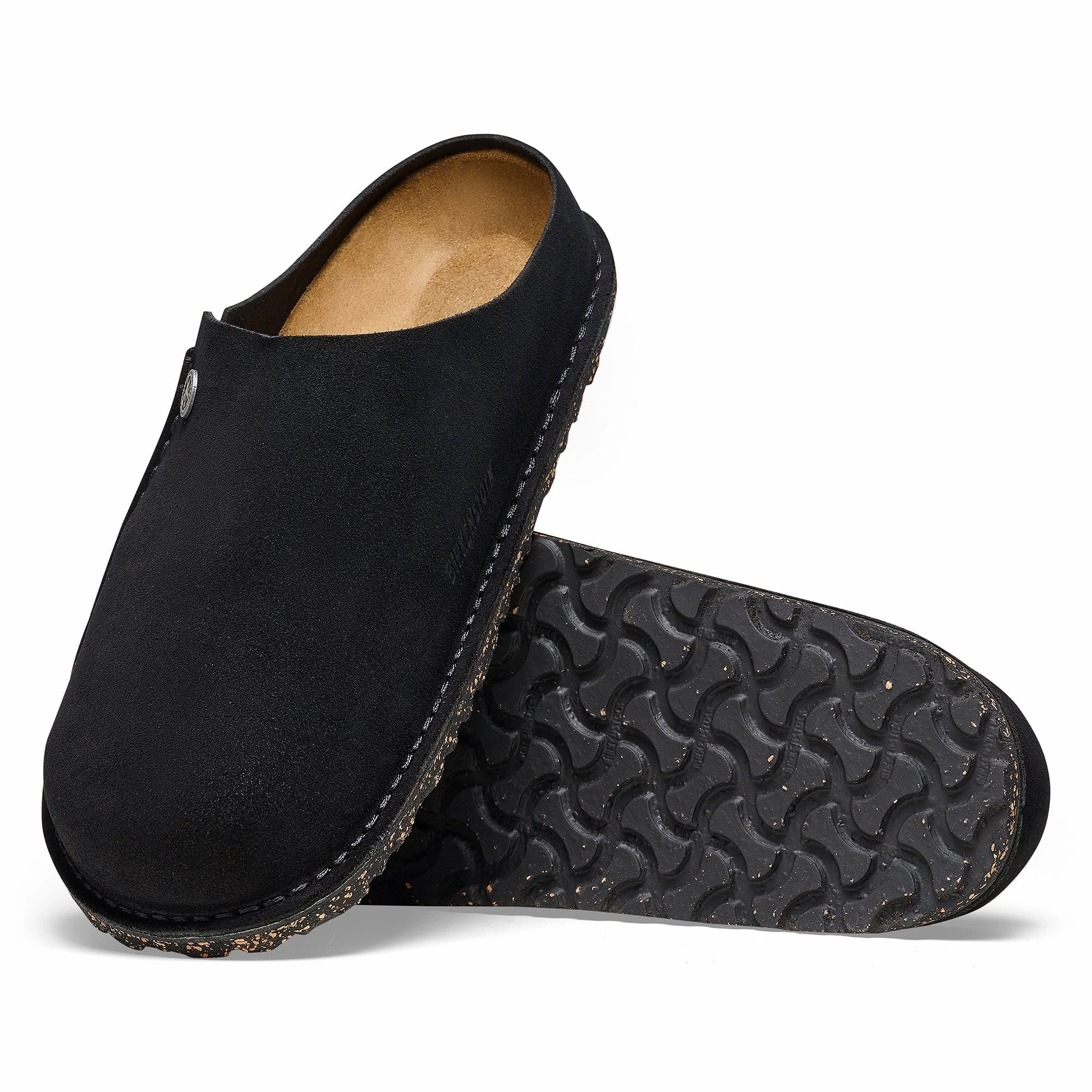 Zermatt Premium | Suede | Black - Clog - Birkenstock