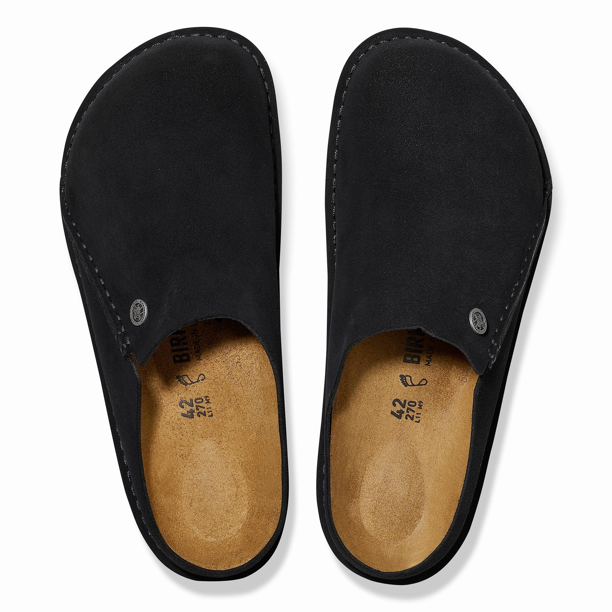 Zermatt Premium | Suede | Black - Clog - Birkenstock