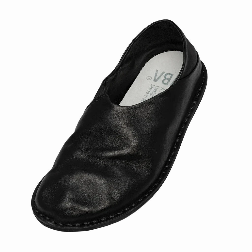 Zuma | Leather | Preto Black - Clog - VIBAe