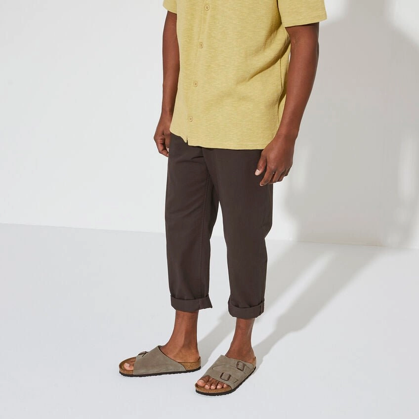 Casual Walk Stylish Sandals Zurich | Suede | Taupe